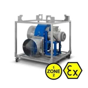 Atex ventilatoren en verwarming